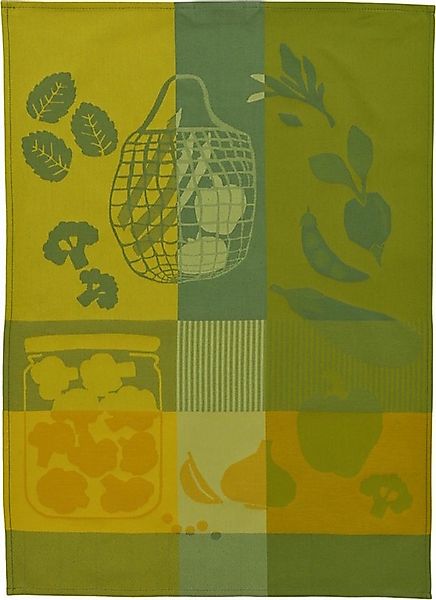 sander table + home Geschirrtuch Geschirrtuch Tuscany Green 50 x 70 cm von günstig online kaufen