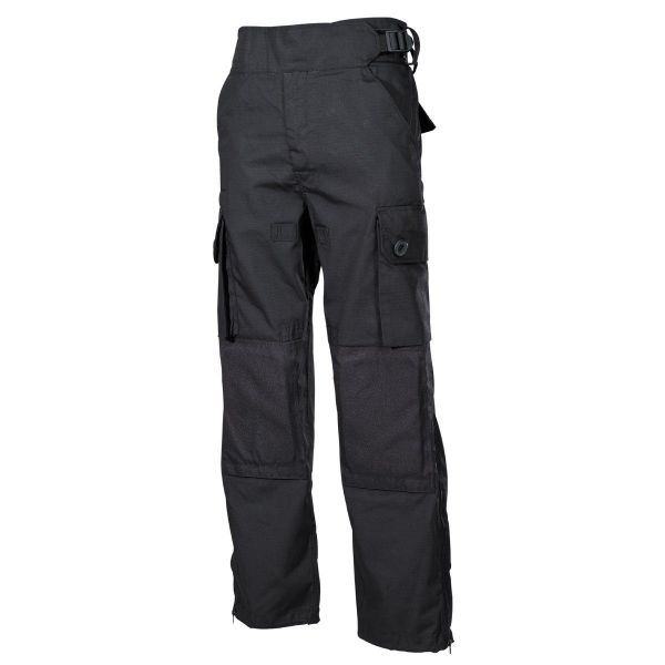 MFH Outdoorhose Trekking-Hose schwarz mit Rip günstig online kaufen