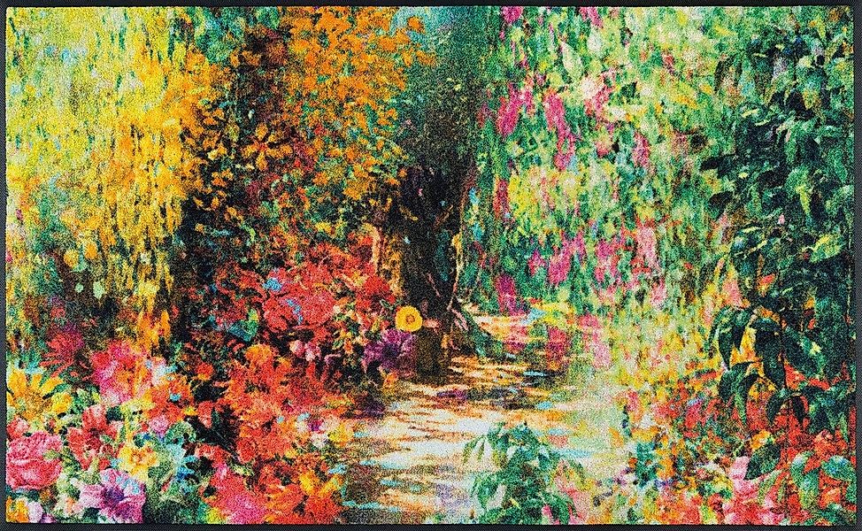 wash+dry by Kleen-Tex Fußmatte Primavera, rechteckig, Höhe: 7 mm, Schmutzfa günstig online kaufen