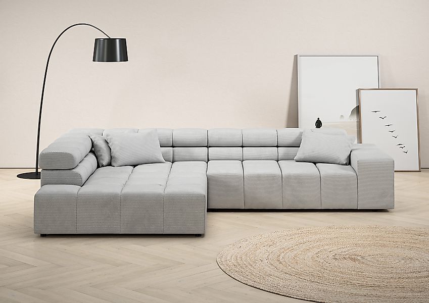 INOSIGN Ecksofa "Ancona incl. Kopfteilverstellung, OTTOs Choice, Breite 319 günstig online kaufen