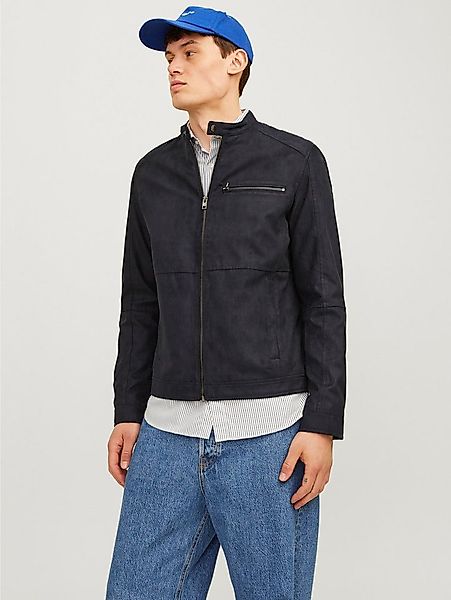 Jack & Jones Bikerjacke JJEDYLAN mit wasserabweisender Funktion unifarben, günstig online kaufen