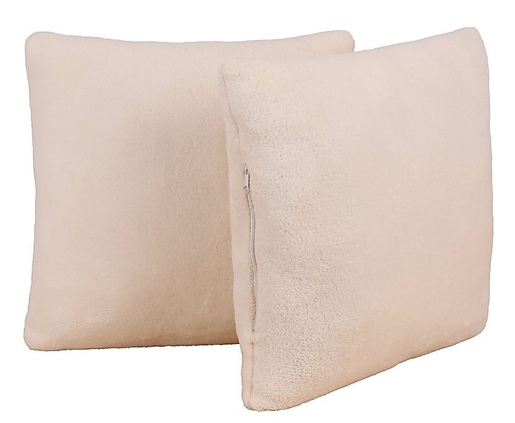 Wohndecke 2 St. ROMANIA Kuscheldecken oder 2 St. Kuschelkissen, Betz, Farbe günstig online kaufen