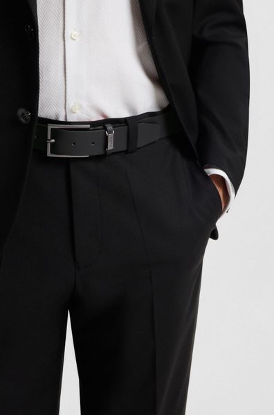 HUGO Ledergürtel Gabriel_Sz35 Mit Markenlabel von günstig online kaufen