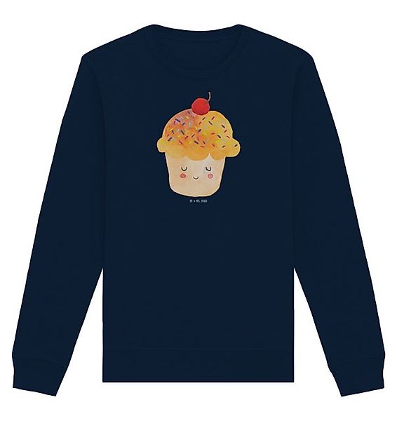 Mr. & Mrs. Panda Longpullover Größe S Cupcake - French Navy - Geschenk, lus günstig online kaufen