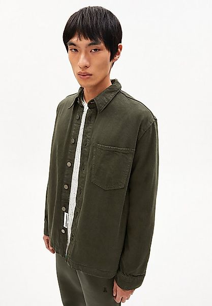 Armedangels Hemdjacke YUNAAI Overshirt aus recycelter Baumwolle Relaxed Fit günstig online kaufen