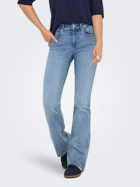 ONLY Bootcut-Jeans ONLBLUSH MID WAIST FLARED günstig online kaufen