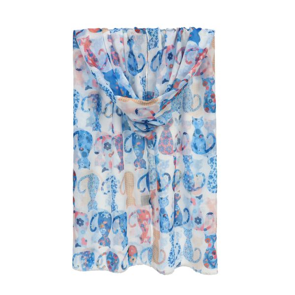 ZEBRO Modetuch Schal Katzenkanne günstig online kaufen