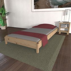 TUGA-Holztech Massivholzbett Stapelbett 70 x 140 günstig online kaufen