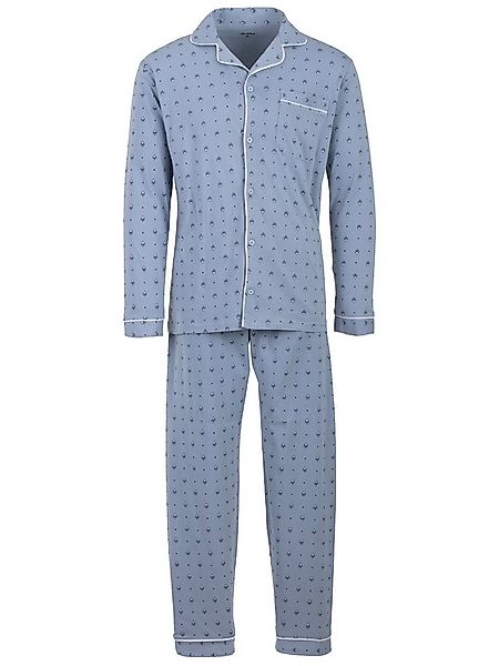Henry Terre Pyjama Pyjama Set Langarm - Raute günstig online kaufen