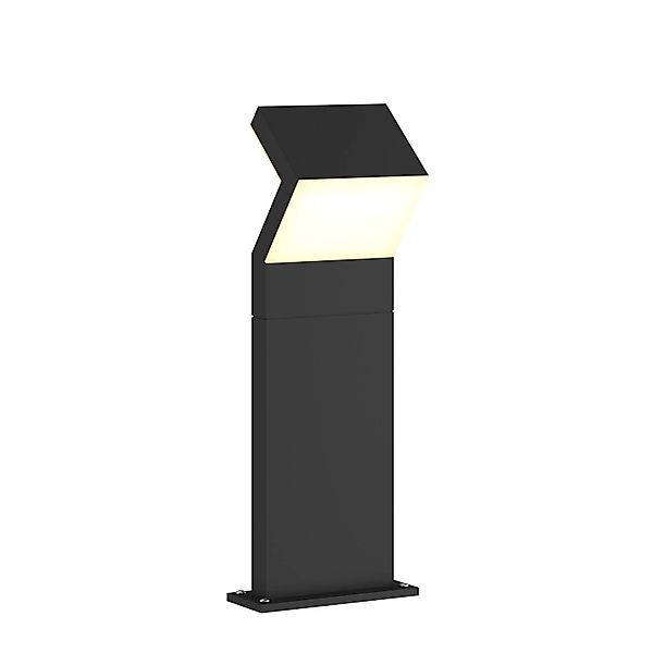 Arcchio LED Außenleuchte Havin 9619285 Modern in Schwarz aus Aluminium 2-fl günstig online kaufen