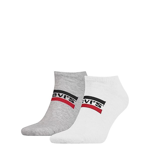 Levis Unisex Sneaker Sportsocken Low Cut Sportswear Logo 2er Pack günstig online kaufen
