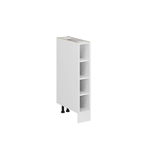 Vicco Küchenregal R-Line Offener Küchenschrank Weiß 15 cm ohne Arbeitsplatt günstig online kaufen