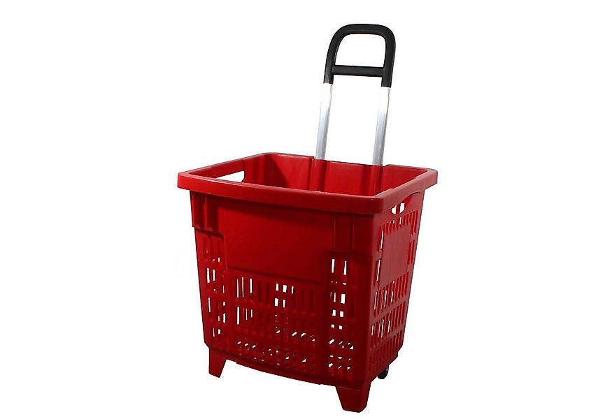 GERSO Einkaufskorb Einkaufstrolley Einkaufskorb m. Rollen 55L, 55 l, 0 günstig online kaufen