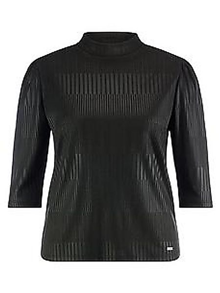 Shirt Stehkragen Emilia Lay schwarz günstig online kaufen