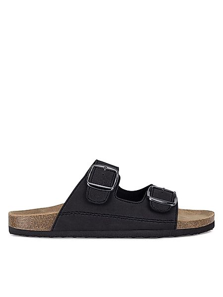 Lanetti Lanetti Pantoletten Herren 7410990001 Schwarz günstig online kaufen