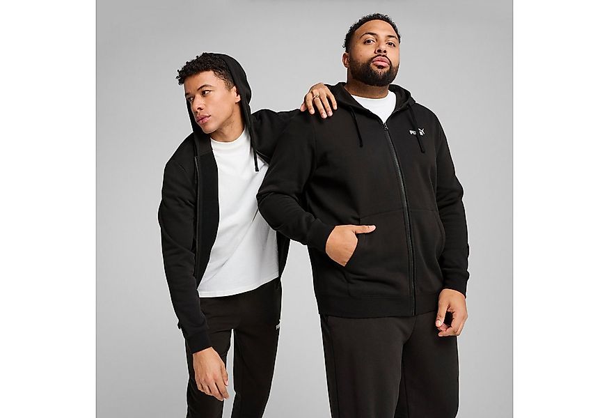 PUMA Kapuzensweatshirt ESS NO. 1 LOGO FULL-ZIP HOODIE FL verstellbare Kapuz günstig online kaufen