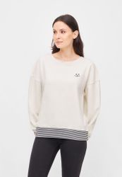 Derbe Sweatshirt Robbenschnute_Striped Sweatshirt Damen (1-tlg) günstig online kaufen
