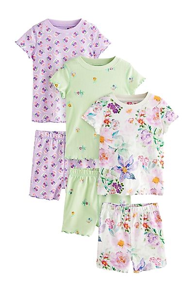 Next Pyjama Kurzer Pyjama 100 % Baumwolle, günstig online kaufen