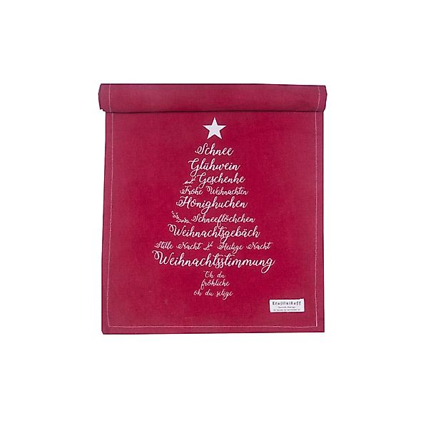 Krasilnikoff Tischdecke Tischläufer Christmas Words günstig online kaufen