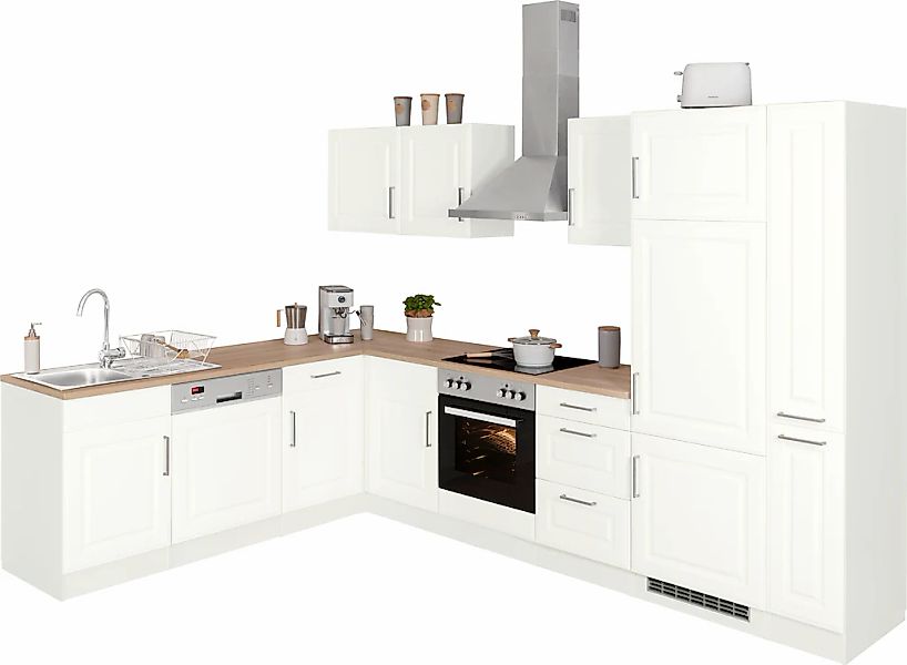 KOCHSTATION Winkelküche "KS-Stockholm", Stellbreite 220/310 cm, mit hochwer günstig online kaufen
