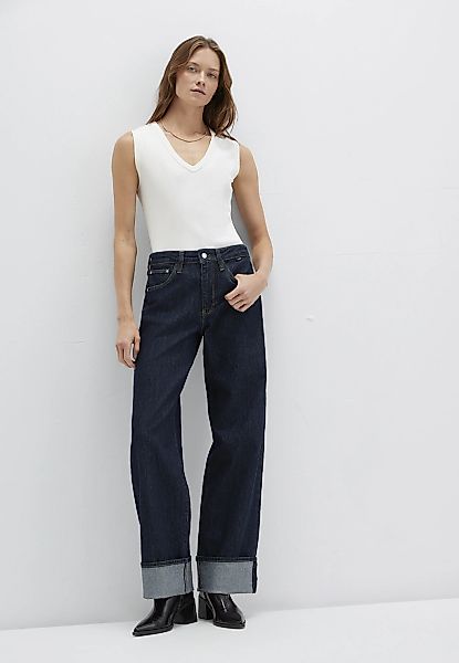 Mavi Weite Jeans "SANDRA" Cuffed Wide Leg günstig online kaufen