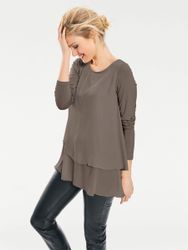 heine Rundhalsshirt "Rundhals-Shirt" 1 Stk. tlg. günstig online kaufen
