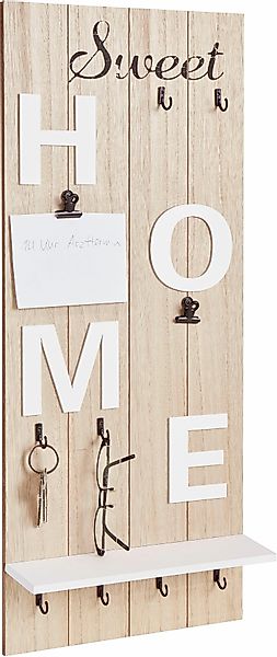 Home affaire Garderobenleiste Sweet Home, Höhe günstig online kaufen