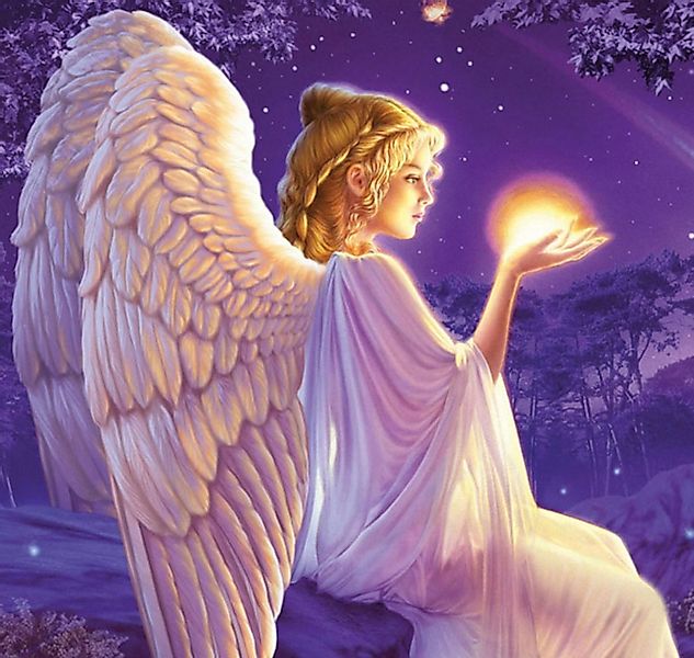 LA CUTE Malen nach Zahlen 5d Diamond Painting Engel Christkind Malen nach Z günstig online kaufen