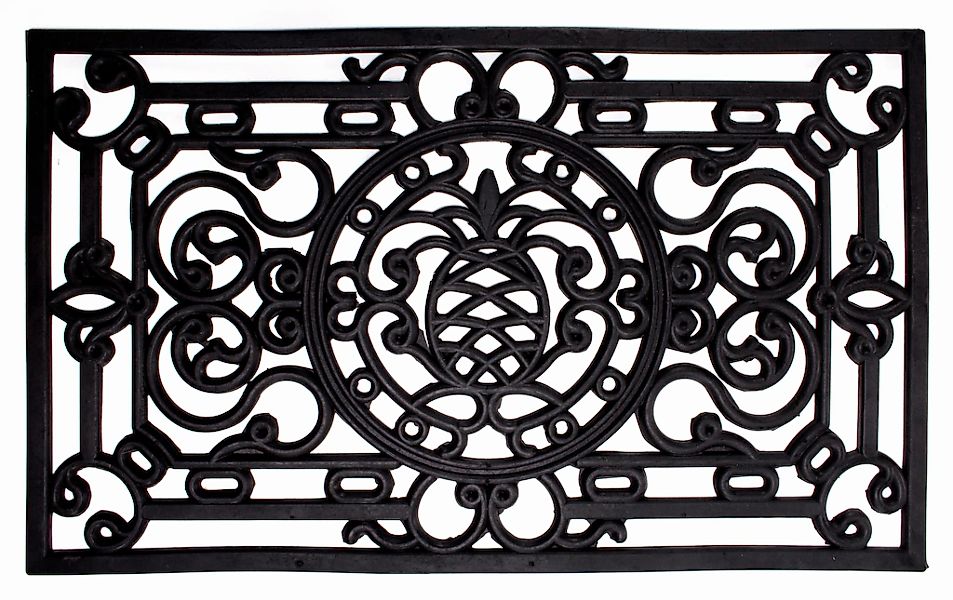 Andiamo Fußmatte "Nabucco" rechteckig 10 mm Höhe Gummi-Fussabtreter, Gussei günstig online kaufen