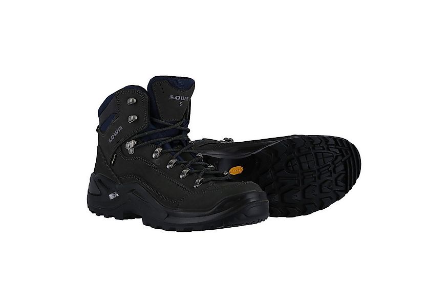 Lowa Renegade S Mid GTX (All-Terrain, wasserdicht, schmal) dunkelgrau Wande günstig online kaufen