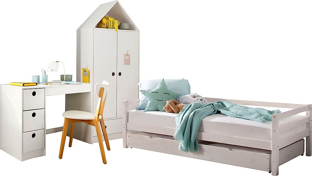 Lüttenhütt Jugendzimmer-Set »Alpi«, (Spar-Set, 3 tlg.), Daybed, Schreibtisc günstig online kaufen
