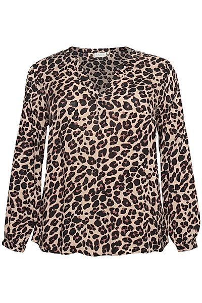 KAFFE Curve Langarmbluse Langarm-Bluse KCmirta Große günstig online kaufen