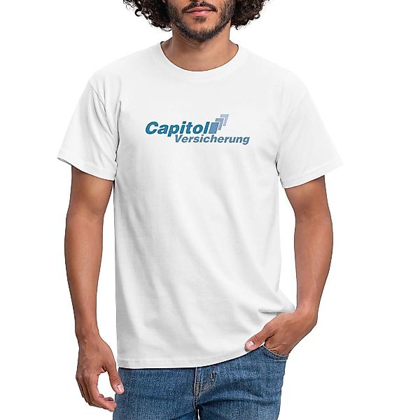 Spreadshirt T-Shirt Stromberg Logo Capitol Versicherung günstig online kaufen