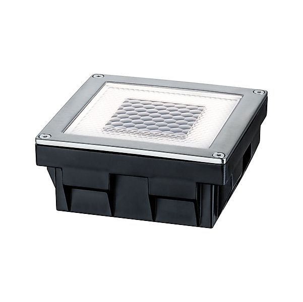 Paulmann "Solar LED Bodeneinbauleuchte Cube IP67 2700K 3,6lm Edelstahl/Klar günstig online kaufen