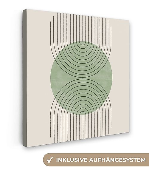 OneMillionCanvasses® Leinwandbild Kreis - Linien - günstig online kaufen