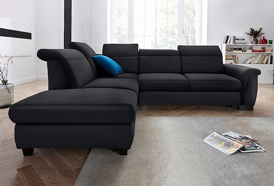 DOMO collection Ecksofa "Sully komfortables Sofa, OTTOs Choice, L-Form", wa günstig online kaufen