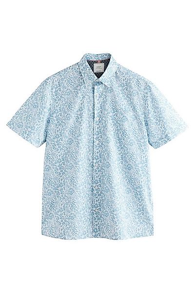 Next Businesshemd Oxford-Kurzarmhemd mit Print (1-tlg) günstig online kaufen