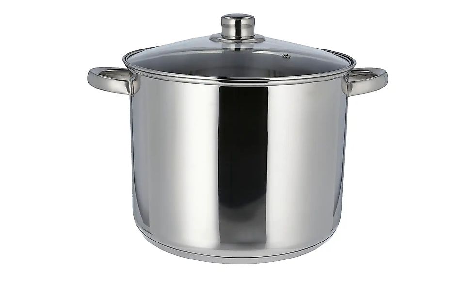 levelone Großraumtopf 10l   ¦ silber ¦ Edelstahl Töpfe & Pfannen & Zubehör günstig online kaufen