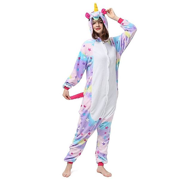Katara Partyanzug Einhörner Jumpsuit Onesie Erwachsenen Kostüm S-XL, Karnev günstig online kaufen