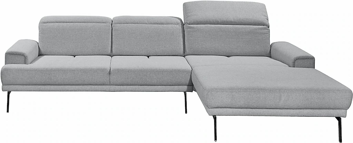 Musterring Ecksofa "MR 4580" mit Kopf- und Sitztiefenverstellung, Metallfuß günstig online kaufen