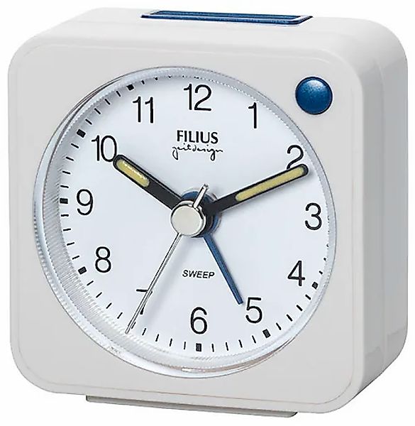 FILIUS zeitdesign Quarzwecker Reisewecker, Schlafzimmer, Snooze, Beleuchtun günstig online kaufen