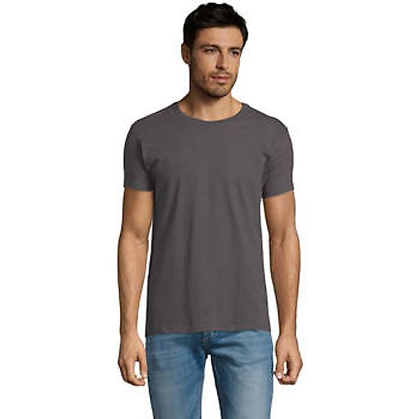 Sols  T-Shirt Camiseta IMPERIAL FIT color Gris oscuro-100% algodón günstig online kaufen