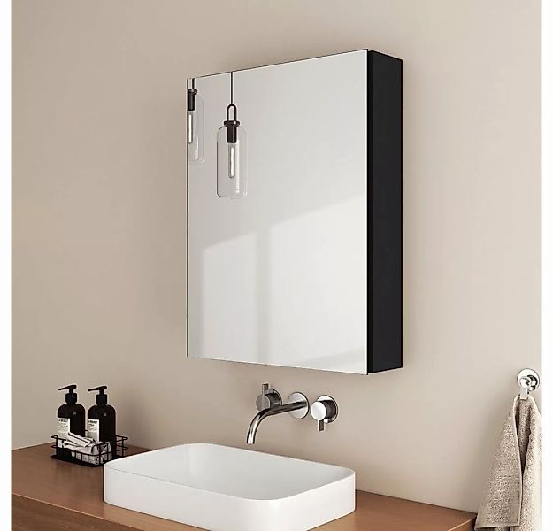 EMKE Spiegelschrank 50x65 cm Spiegelschränke Badezimmer Spiegelschrank mit günstig online kaufen