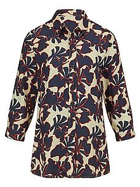 Long-Bluse Peter Hahn blau günstig online kaufen