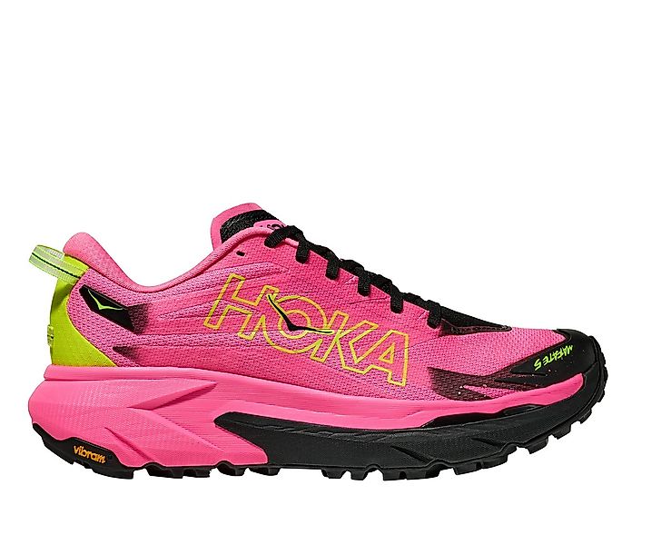 Hoka One One W Mafate 5 - Damen Trailrunningschuh - Neon Rose/Black Laufsch günstig online kaufen