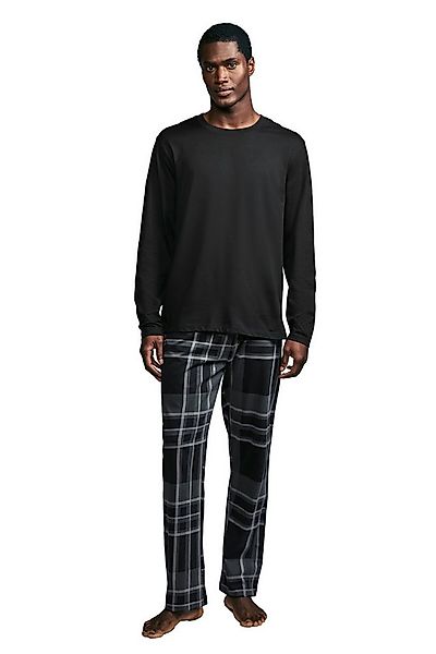 Next Pyjama Langärmeliger Pyjama aus 100 % Baumwolle (2 tlg) günstig online kaufen