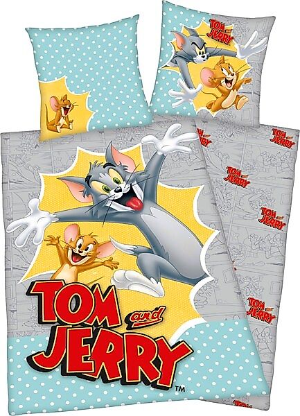 Kinderbettwäsche Tom & Jerry, Linon, mit günstig online kaufen