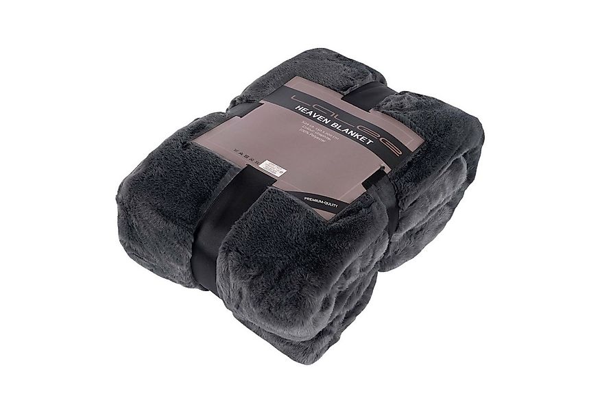 Wohndecke HEAVEN, GMD Living, flauschige Wohndecke in Felloptik, 150 x 200 günstig online kaufen