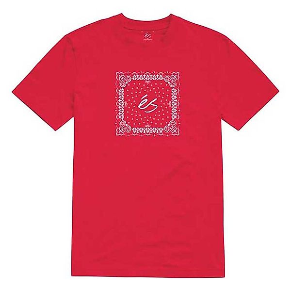 Es Paisley Kurzärmeliges T-shirt S Red günstig online kaufen