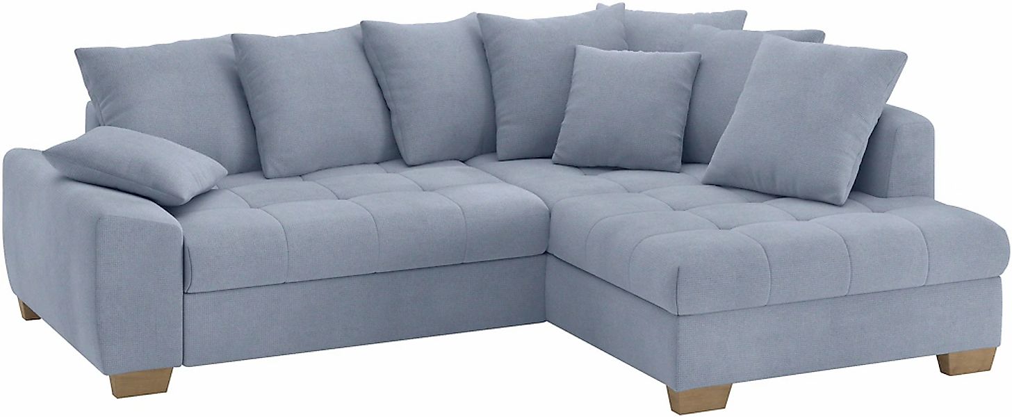 Mr. Couch Ecksofa "Nikita II, L-Form", Wahlweise mit Bettfunktion, Bettkast günstig online kaufen